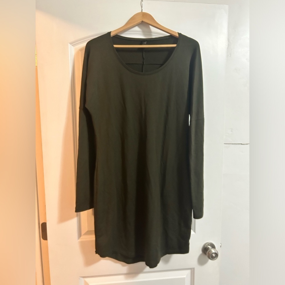 Peruvian connection green‎ dress size medium